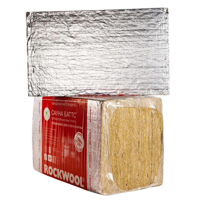 Базальтовая вата Rockwool Сауна Баттс 