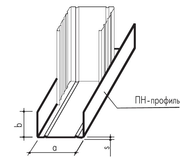 Профиль направляющий Кнауф ПН-2